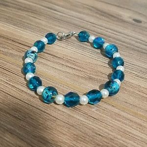 Blue bracelet